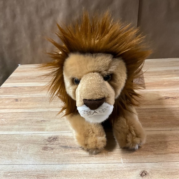 New! Aurora Miyoni Lion Plush Stuffed Animal Stuffie Eco Friendly - Picture 2 of 10